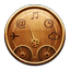 Wooden Dashboard Icon 64x64 png
